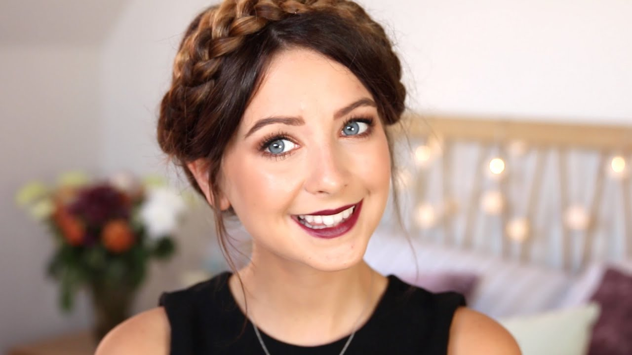 Eye Makeup For Berry Lips Autumnfall Makeup Gold Eyes Berry Lips Zoella Youtube