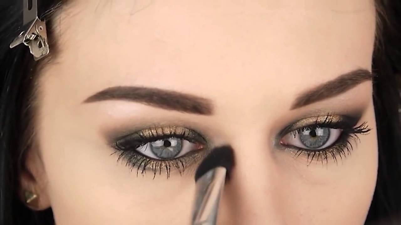 Eye Makeup For Black Dress Little Black Dress Completed Look Simple Makeup Youtube