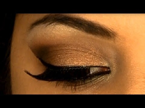 Eye Makeup For Dusky Complexion Glamorous Sexy Bronze Smokey Eye Makeup Indian Skin Tone Youtube