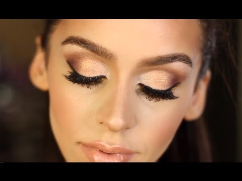Eye Makeup For Graduation Gold Bronze Smokey Eye Makeup Tutorial Youtube