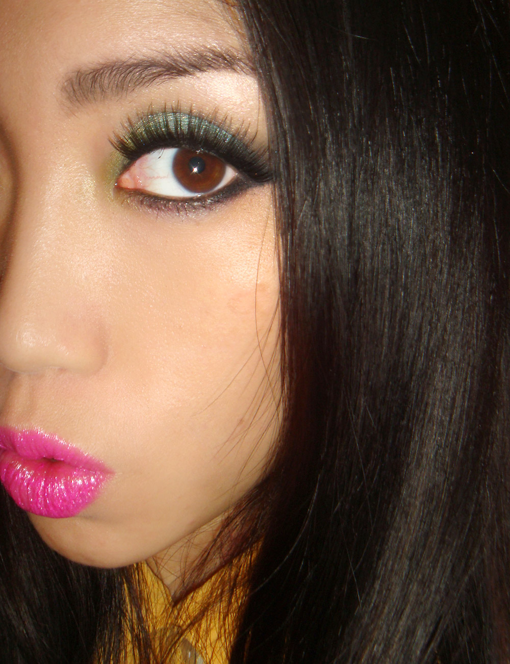 Eye Makeup For Hot Pink Lips Makeup Tutorial Turquoise Smoky Eye Makeup Look Makeup For Life