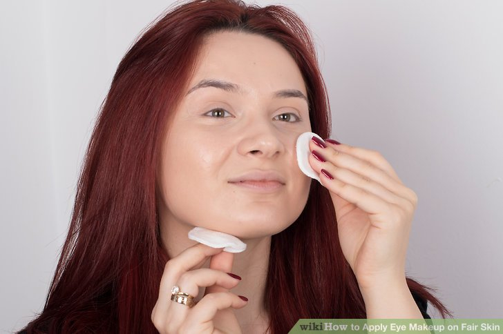 Eye Makeup For Pale Skin How To Apply Eye Makeup On Fair Skin 9 Steps With Pictures
