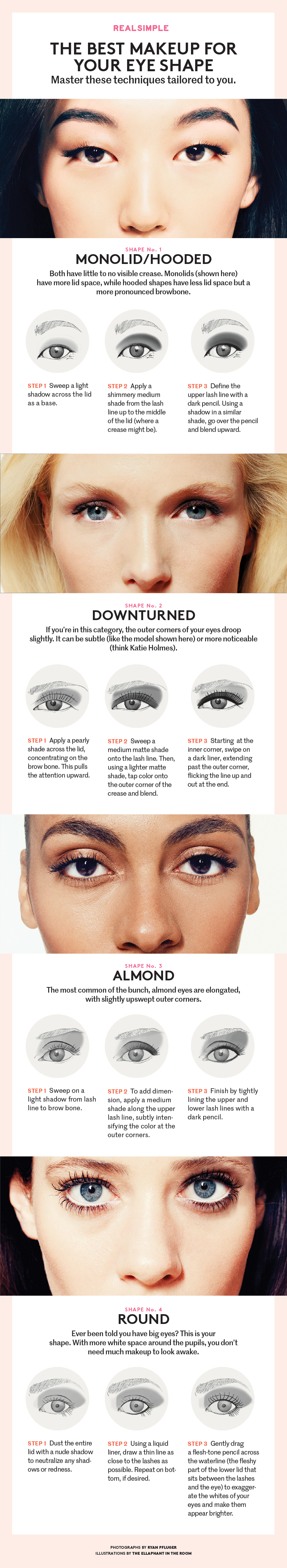 Eye Makeup For Round Eyes Heres The Best Eye Makeup For Your Eye Shape Real Simple