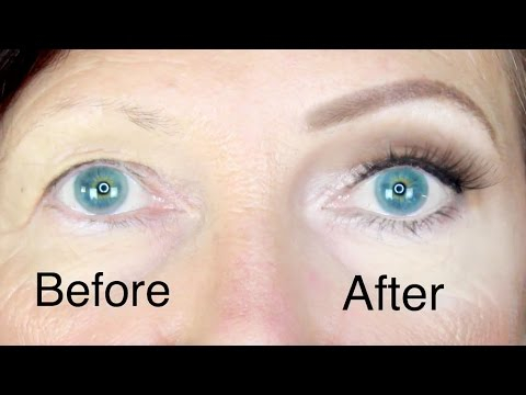 Eye Makeup For Women Over 50 Hooded Eyes Makeup For Mature Skin Stephanie Lange Youtube