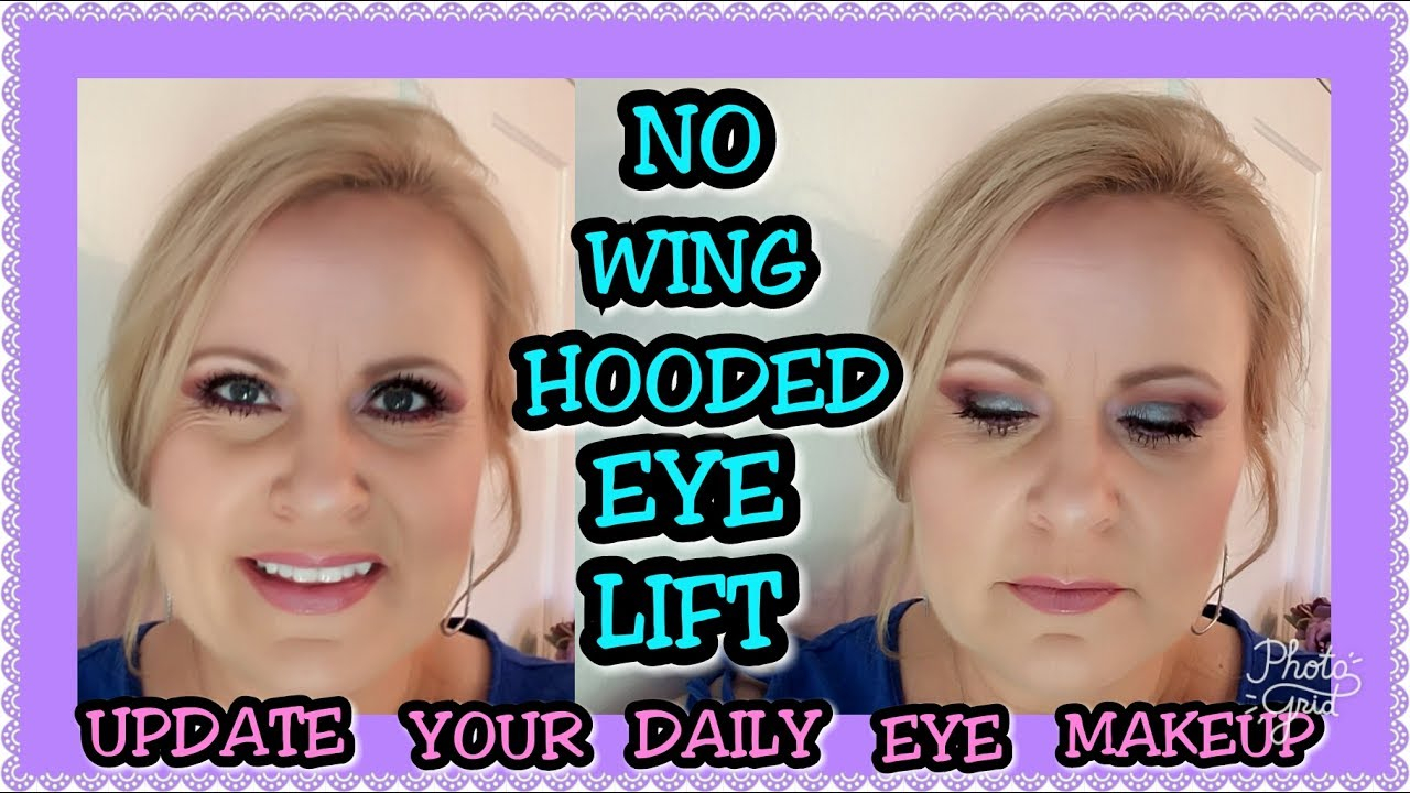 Eye Makeup Over 40 Hooded Eyes Crepey Eyes Easy Tutorial Over 40 Eye Looks Youtube