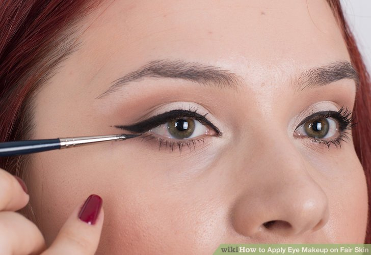 Eye Makeup Pale Skin How To Apply Eye Makeup On Fair Skin 9 Steps With Pictures