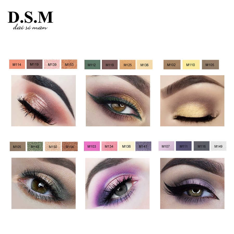 Eye Makeup Shades Detail Feedback Questions About Dsm Brand New Diy Eye Shadow