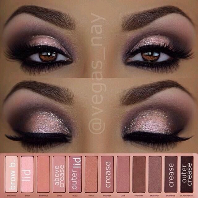 Eye Makeup Smokey Brown Beautiful Pink With Brown Smokey Eye Shadow Looks Brenda Valdez