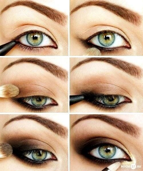 Eye Makeup Smokey Brown Top 10 Simple Smokey Eye Makeup Tutorials For Green Eyes