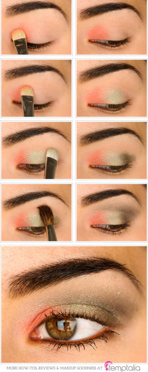 Eye Makeup Tutorial For Hazel Eyes Eye Shadow For Brown Eyes Makeup Tutorials Guide Estheticnet