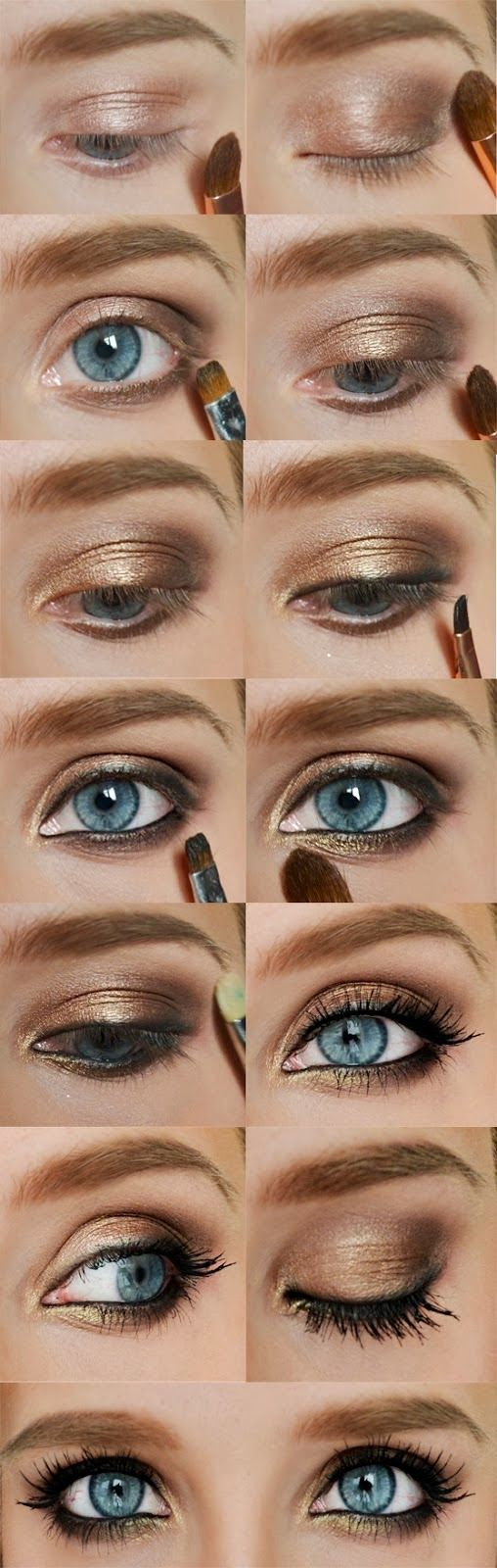 Eye Makeup Tutorials For Blue Eyes 25 Easy And Dramatic Smokey Eye Tutorials This Season