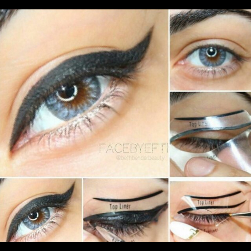 Eye Wing Makeup Winged Eyeliner Stencil Cat Eye Makeup Stencil