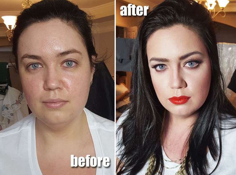Eyes Before And After Makeup Before And After Blue Eyed Beauty Makeup Renren