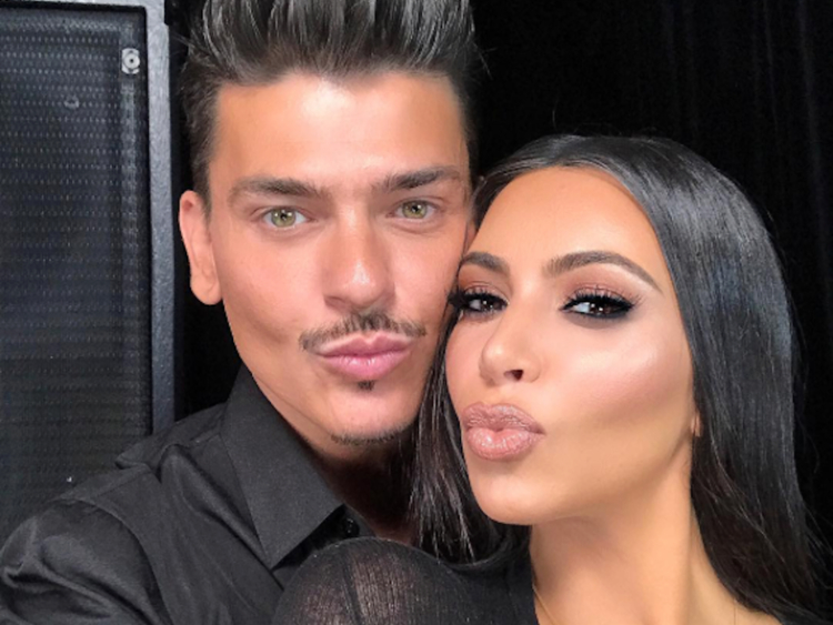 Eyes Before And After Makeup Kim Kardashians Makeup Artist Uses Hemorrhoid Cream Under Her Eyes