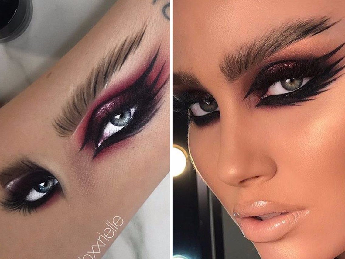 Eyes For Makeup Instagram Artist Draws Realistic Eye Makeup On Her Arm Insider