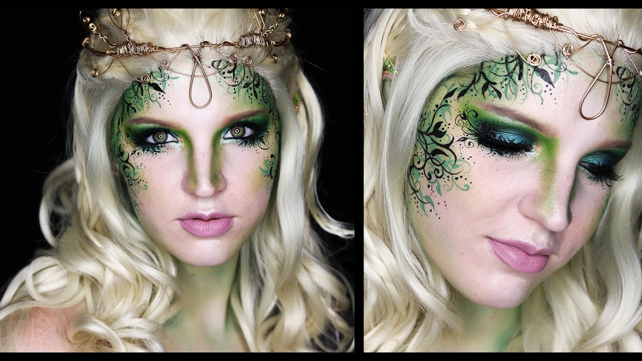 Fairy Eye Makeup Tutorial Forest Fairy Makeup Tutorial Youtube