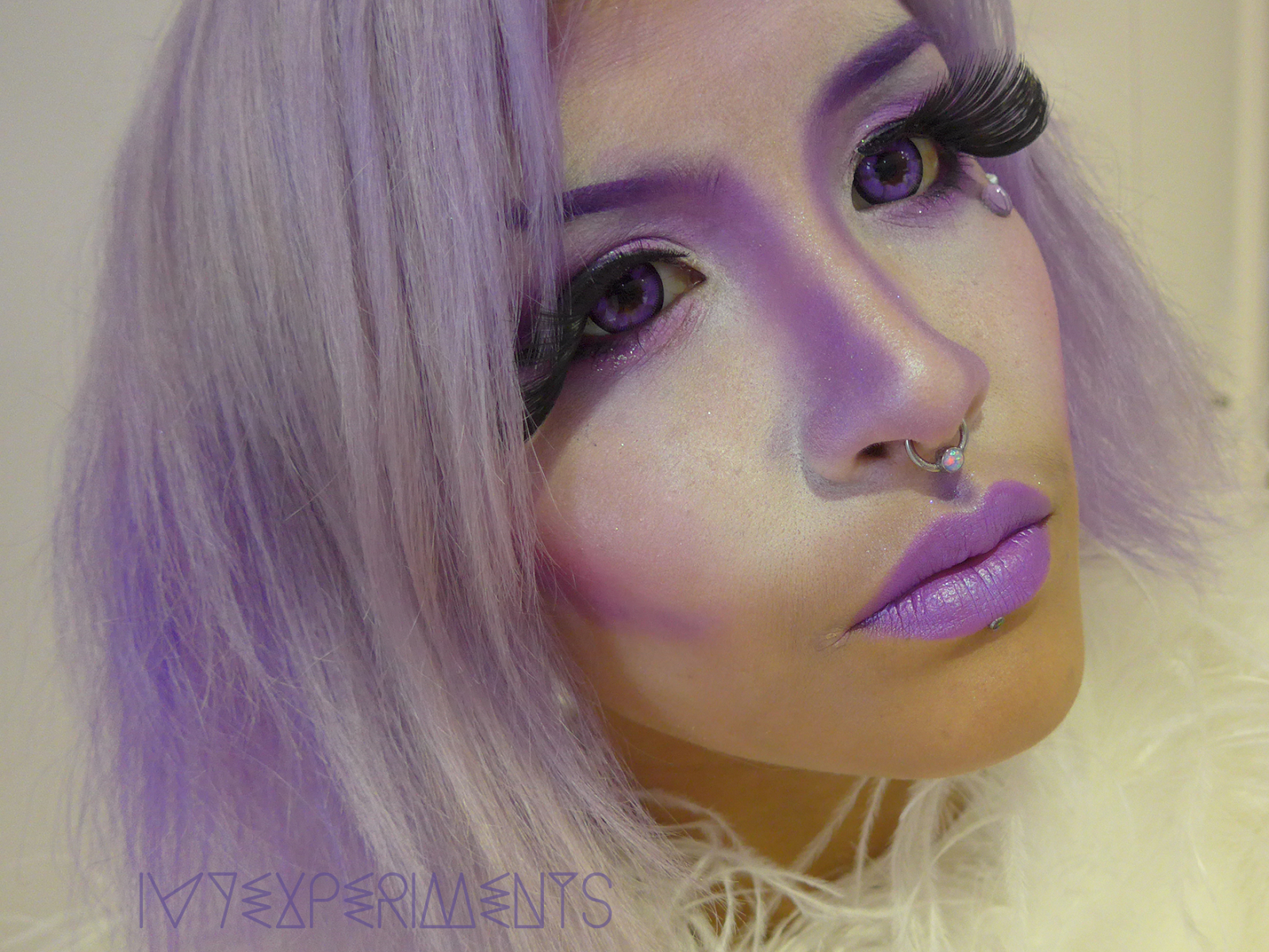 Fairy Eye Makeup Tutorial Ivy Experiments Purple Fairy Princess Makeup Tutorial