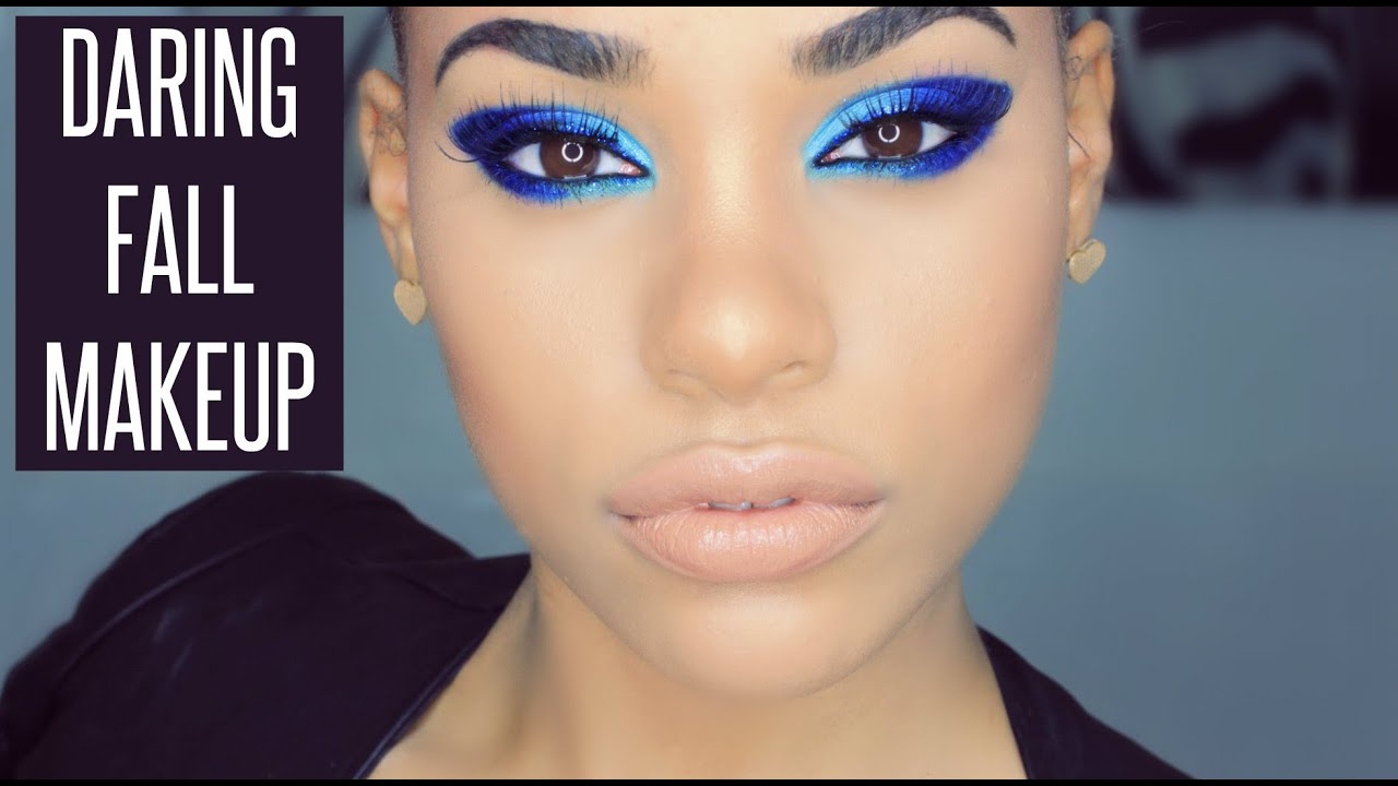 Fall Makeup For Blue Eyes Fall Makeup Deep Blue Eyes Youtube
