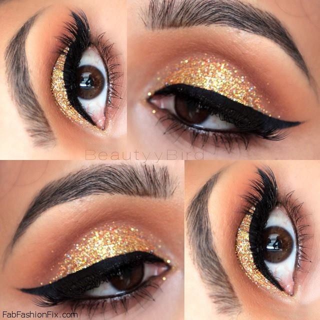 Gold And Smokey Eye Makeup Golden Smokey Eye Makeup Tutorial Lisa Eldridge Fab Fashion Fix