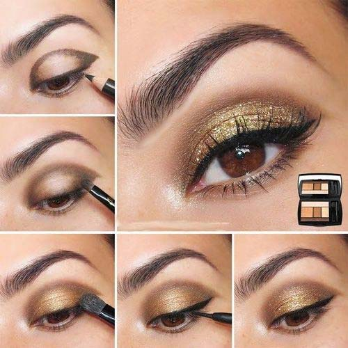 Gold Copper Eye Makeup 25 Gorgeous Eye Makeup Tutorials For Beginners Of 2019