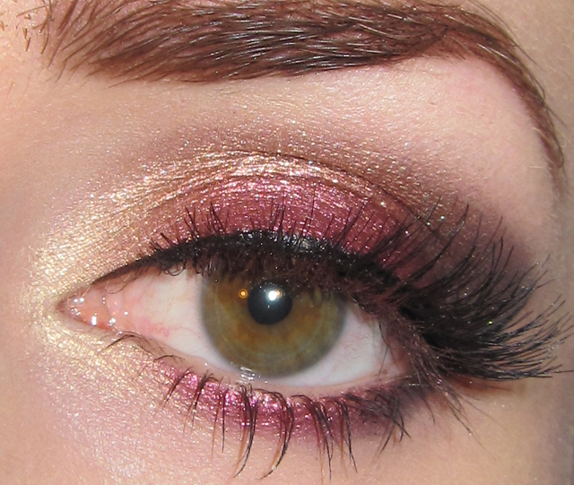 Gold Copper Eye Makeup Glitter Is My Crack Gold Copper And Wine Eye Makeup Tutorial