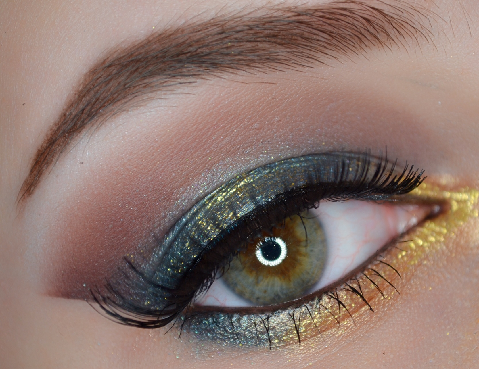 Gold Eye Makeup Tutorial Green Gold Eye Makeup Tutorial Beauty Conspirator