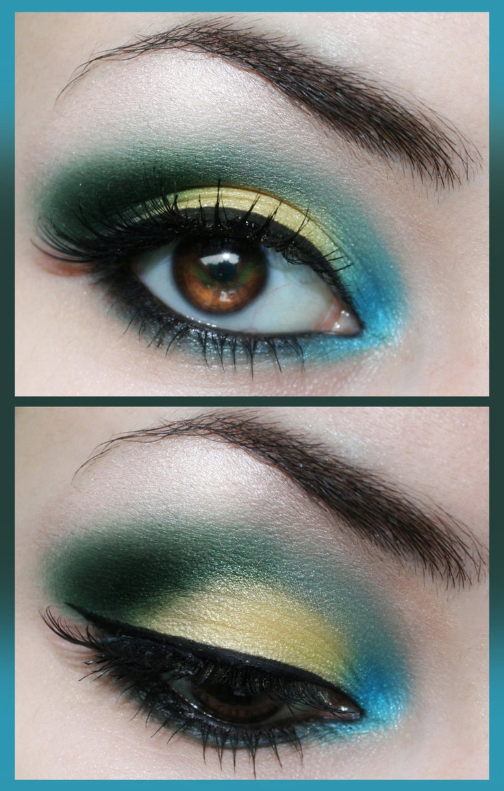 Gold Makeup For Blue Eyes 12 Gorgeous Blue And Gold Eye Makeup Looks And Tutorials Pretty