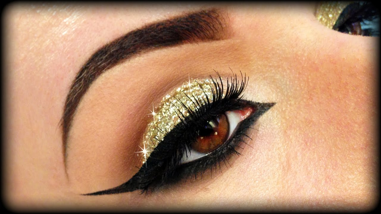 Gold Makeup For Green Eyes Beautiful Eye Make Up In Green And Gold Shades Top Pakistan
