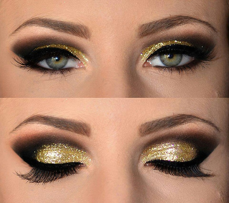 Gold Smokey Eye Makeup Black And Gold Smokey Eye Makeup To Look Inspired Top Pakistan