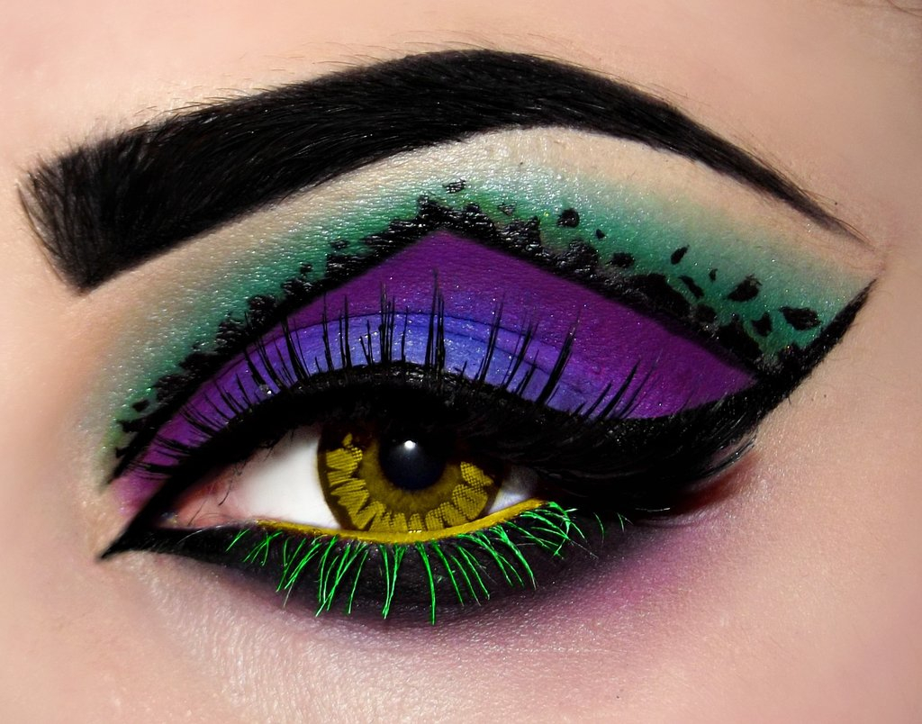 Green Cat Eye Makeup Black Cat Eye Makeup Makeup Styles