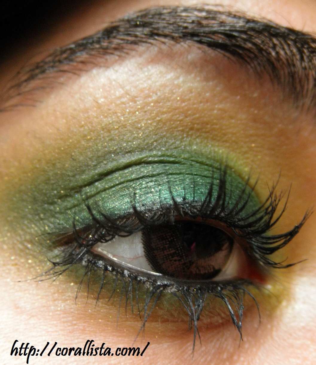 Green Eye Makeup Tutorial Eye Makeup Tutorial Fresh Green Look With Inglot Eye Shadows