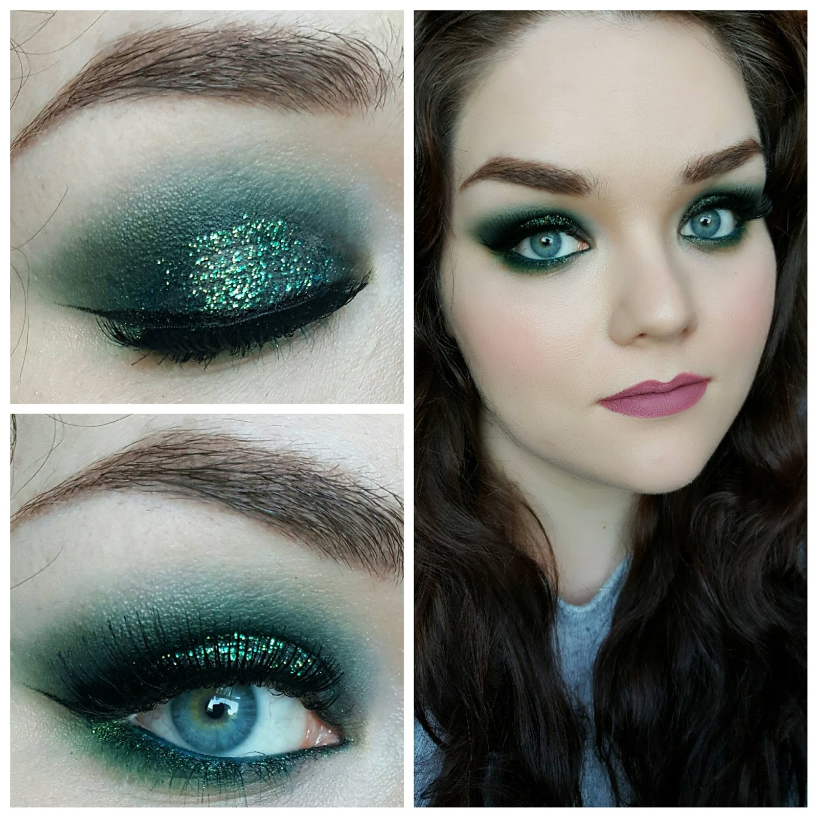 Green Eye Makeup Tutorial Glittery Green Goddess Makeup Tutorial The Decadence Diaries