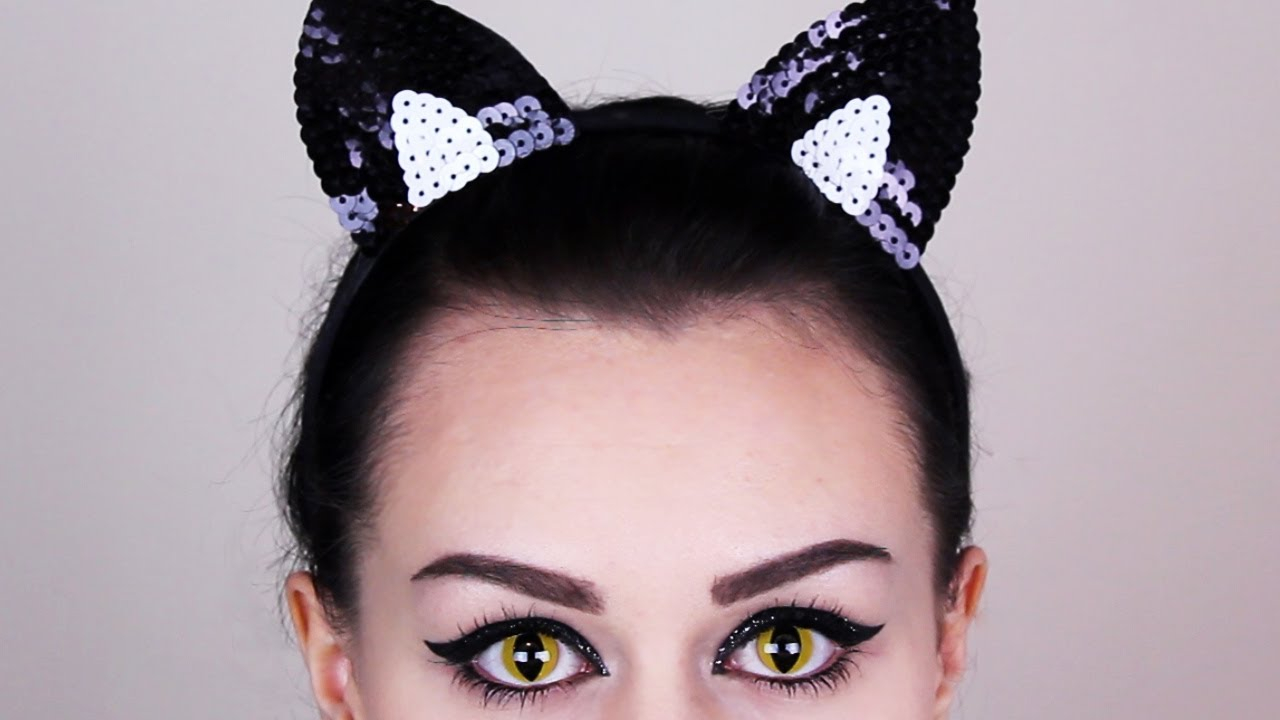 Halloween Cat Eye Makeup Cat Eye Makeup Tutorial Cat Makeup For Halloween Youtube