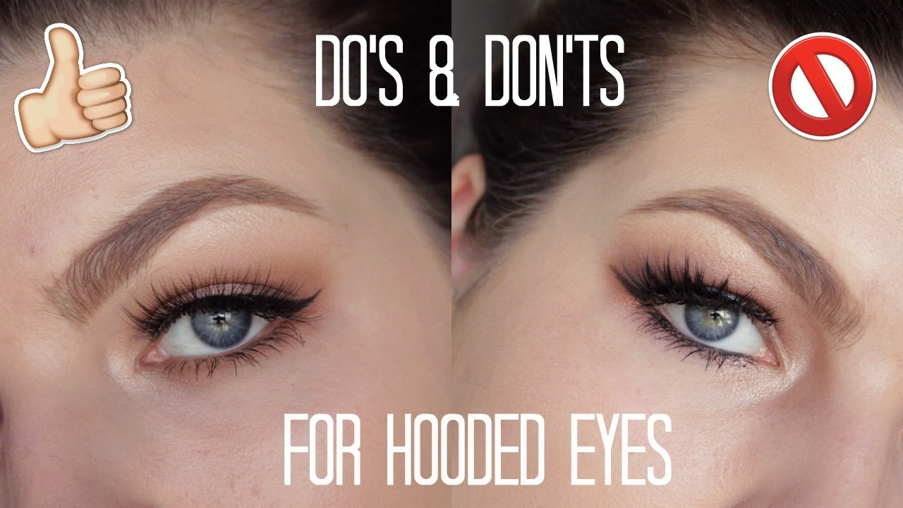 Hooded Eyes Makeup Hooded Eyes Makeup Dos And Donts Youtube
