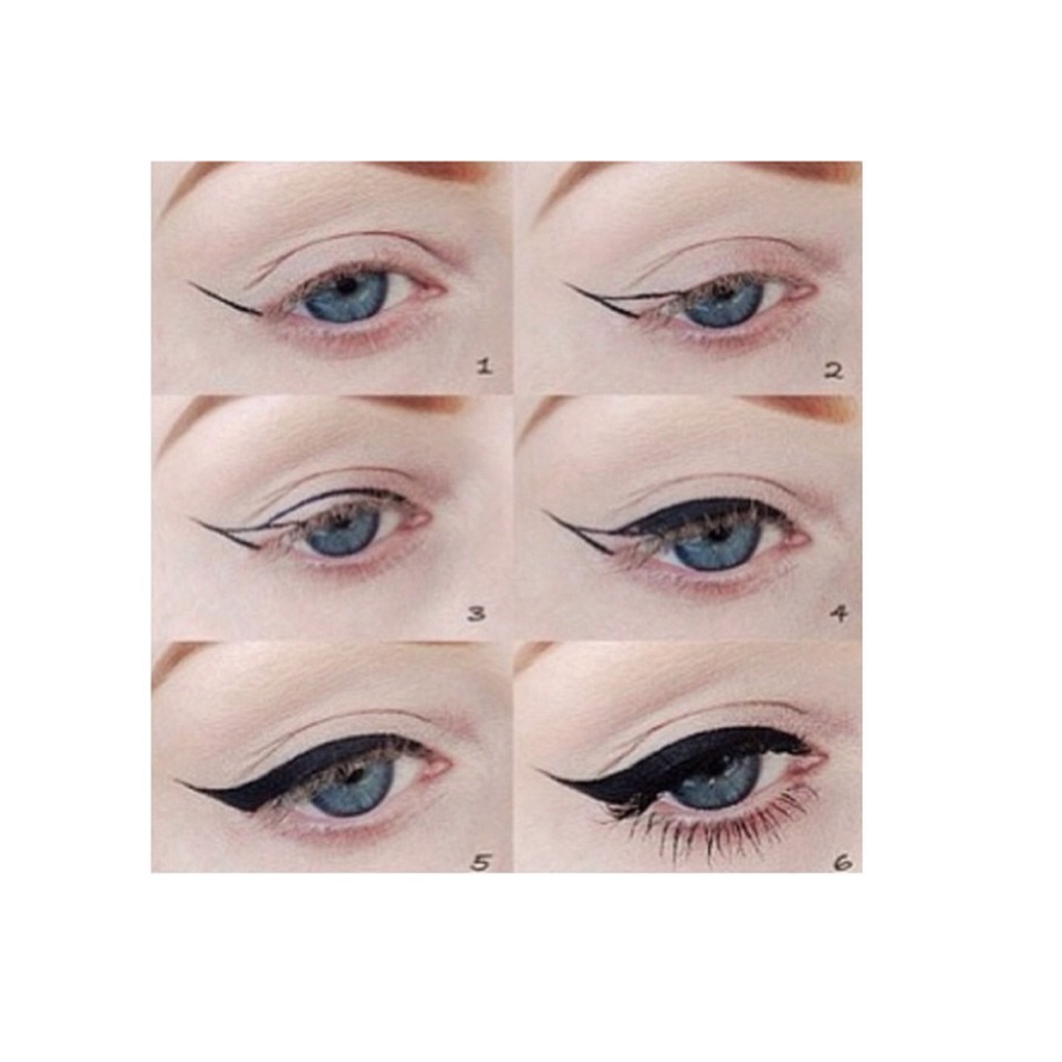 How Do You Do Cat Eye Makeup Easy Way To Do Cat Eye Eyeliner Great For Beginners Rikki