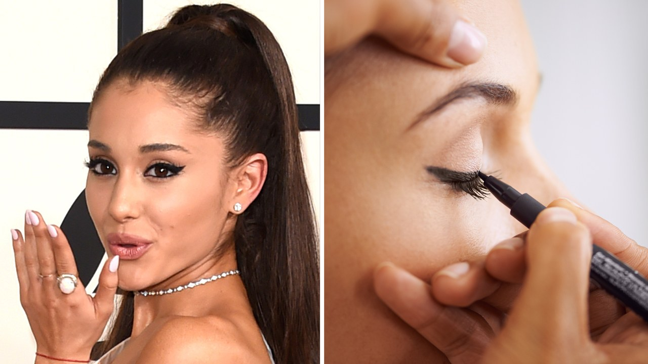 How Do You Do Cat Eye Makeup How To Do Ariana Grandes Cat Eye According To Her Makeup Artist