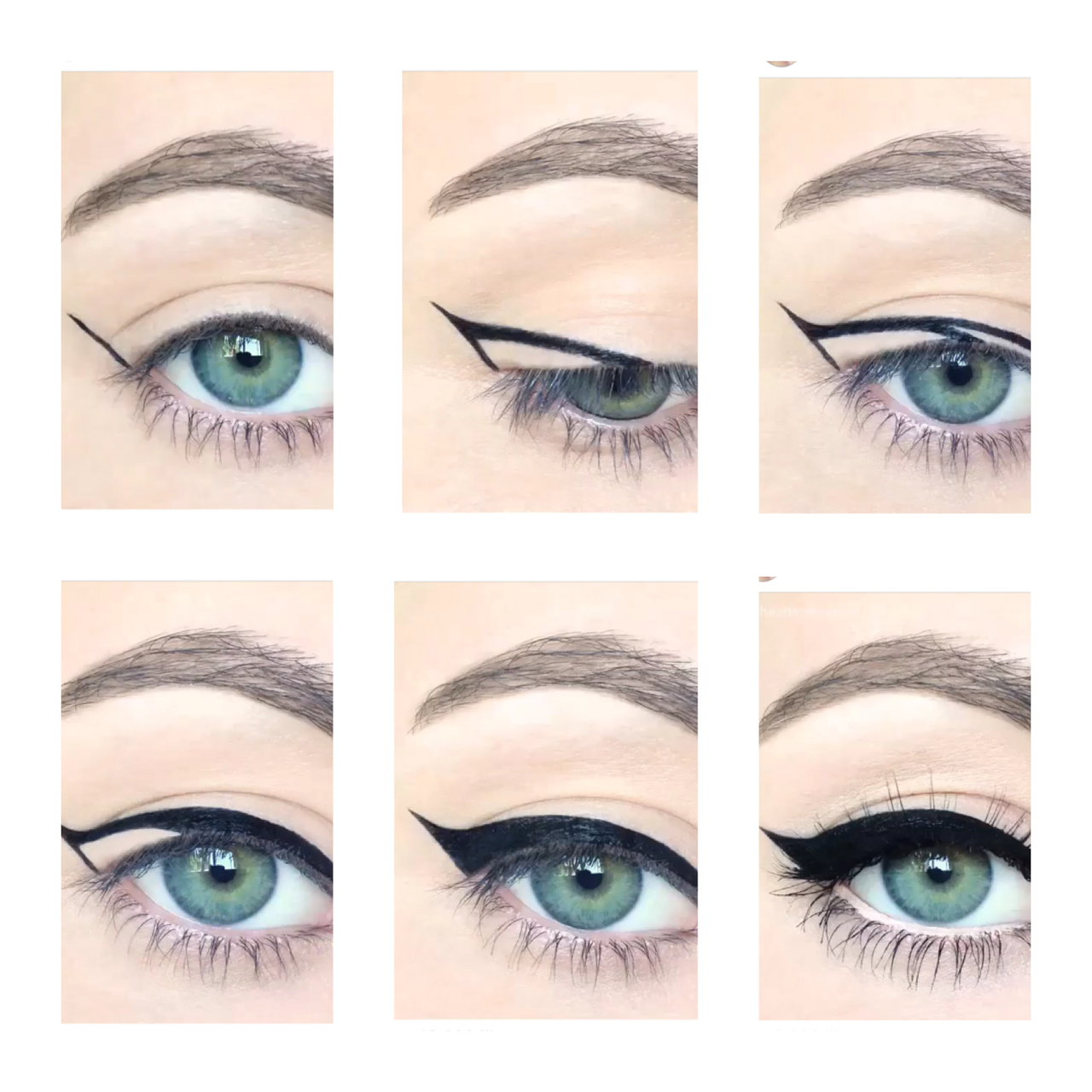How Do You Do Cat Eye Makeup Steps On How To Do A Perfect Cat Eye On We Heart It