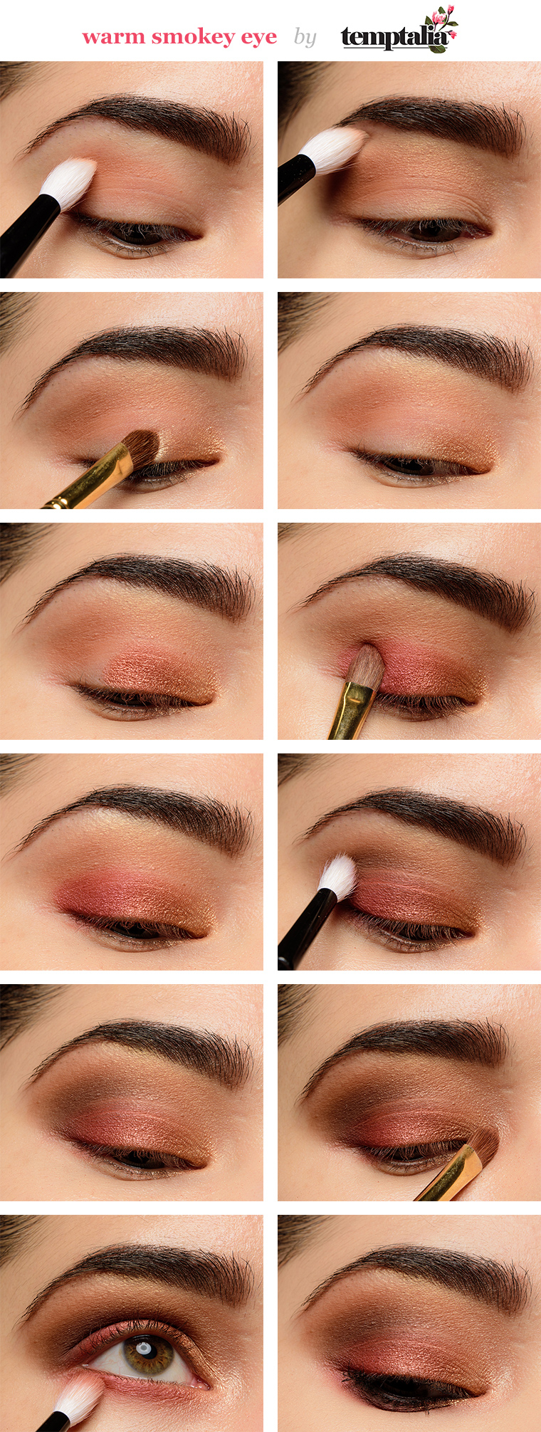 How To Create Smokey Eye Makeup How To Apply Eyeshadow Smokey Eye Makeup Tutorial For Beginners