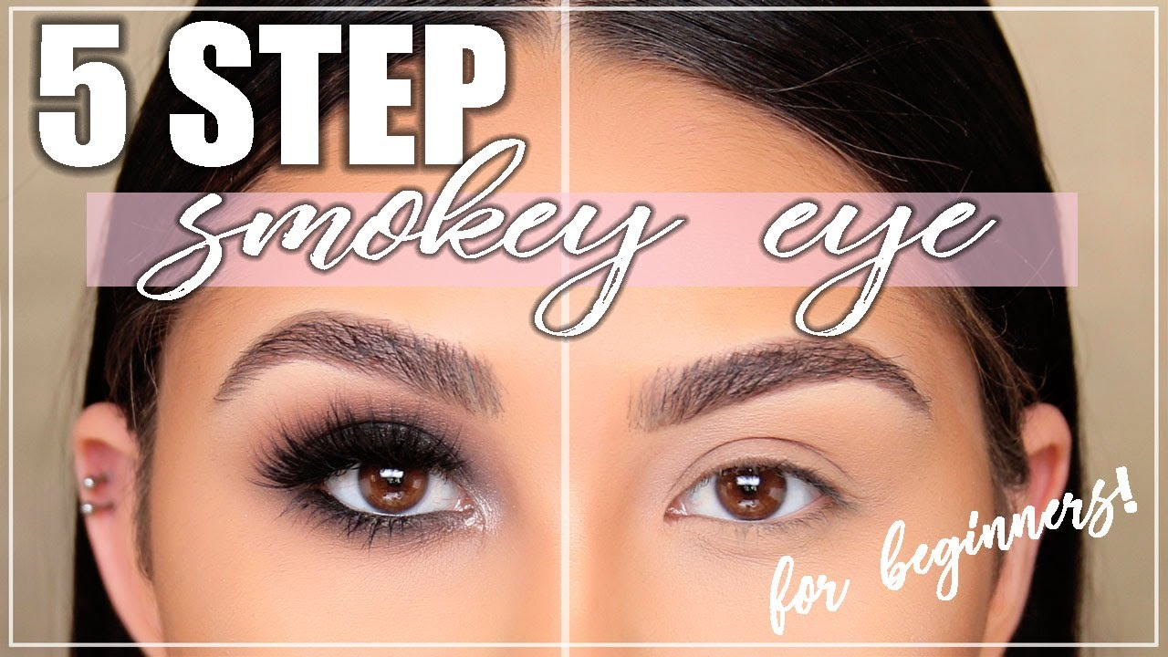 How To Create Smokey Eye Makeup Perfect Smokey Eye In 5 Steps Smokey Eye Tutorial For Beginners