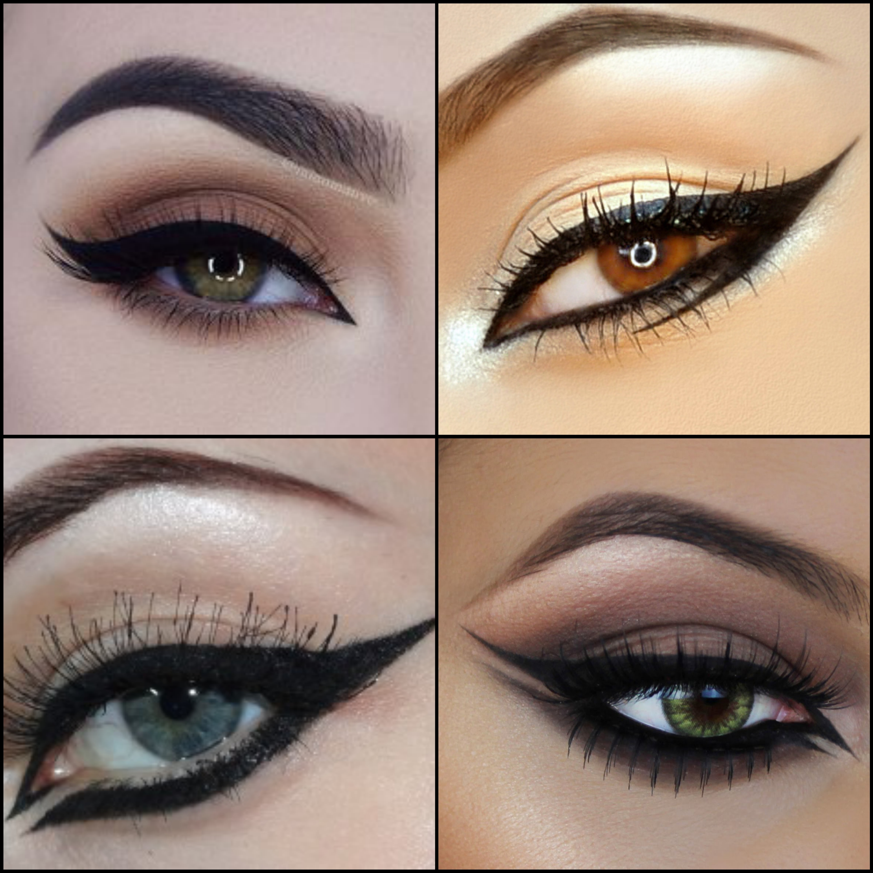 How To Do Angel Wing Eye Makeup Not To Miss Difference Between Winged And Cat Eyeliner The