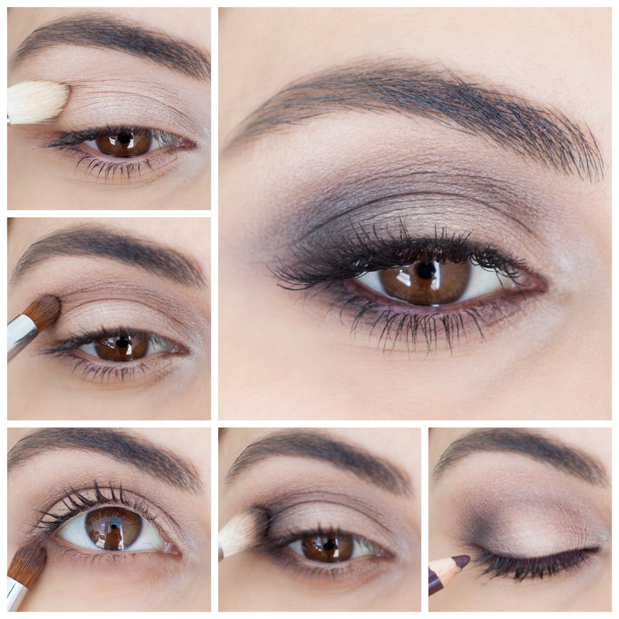 How To Do Eye Makeup For Brown Eyes How To Brown Smokey Eye Simply Sona