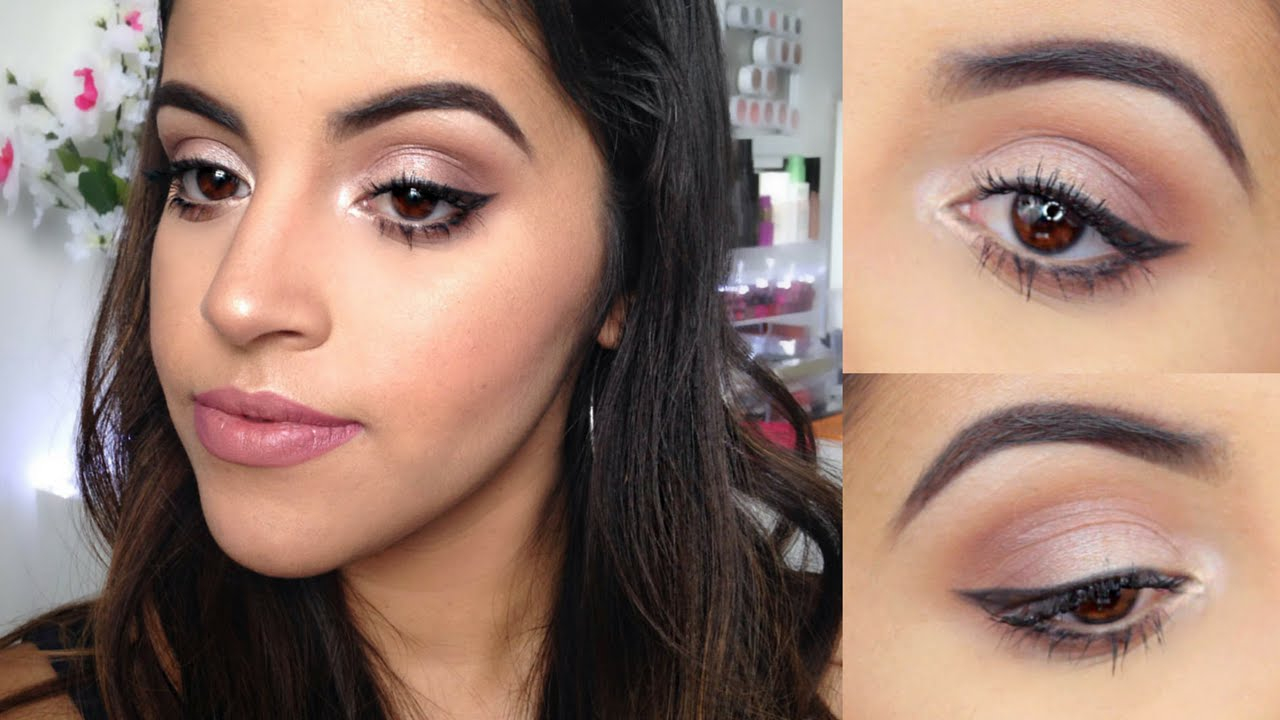 How To Do Eye Makeup For Brown Eyes Makeup Tutorial For Brown Eyes For Beginners Youtube