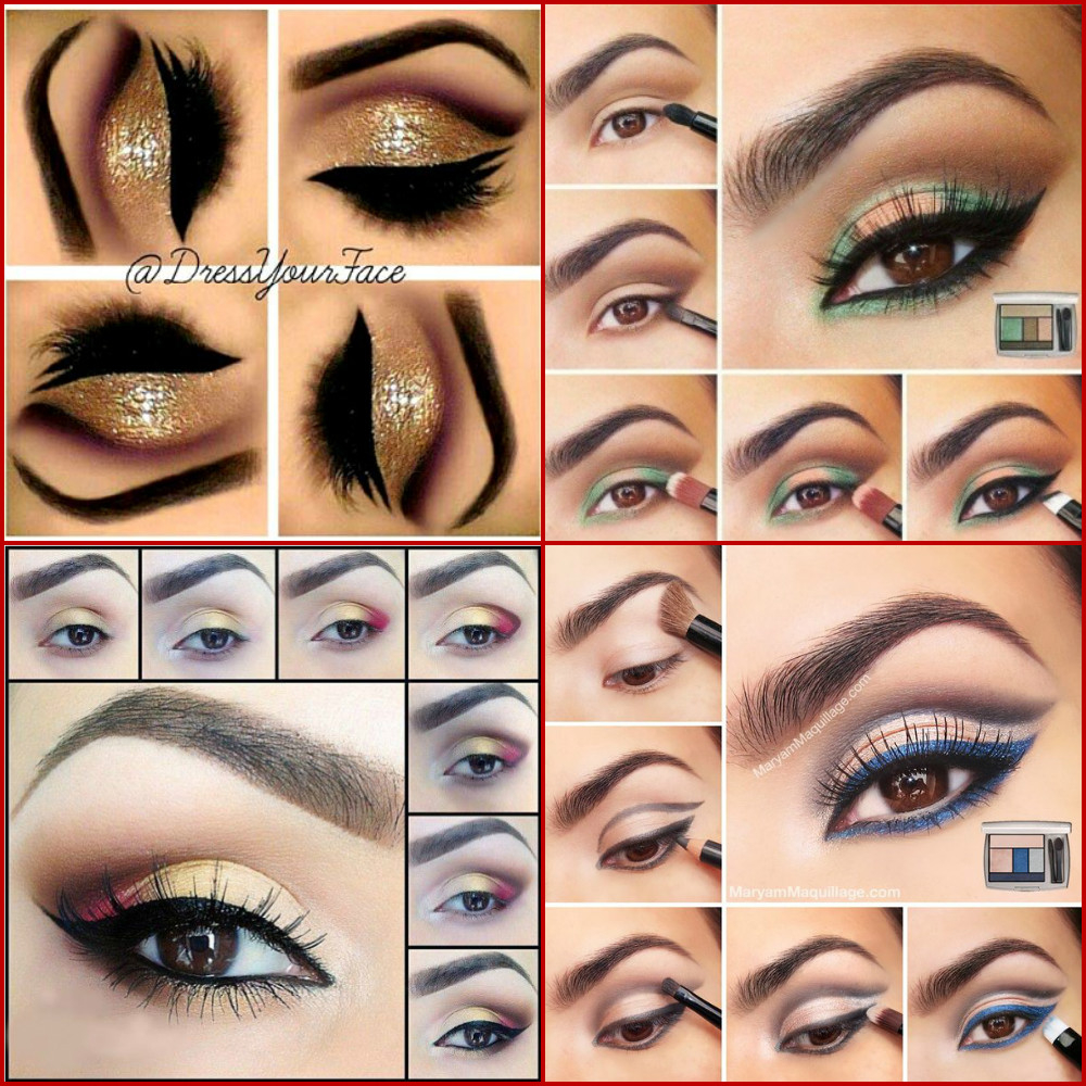 How To Do Eye Makeup For Brown Eyes Perfect Makeup For Brown Eyes Day Night Evening