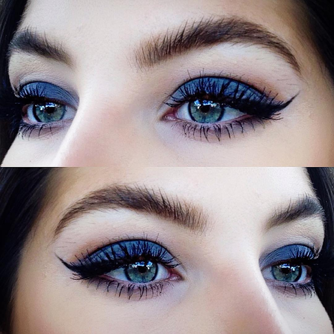 How To Do Makeup For Blue Eyes How To Rock Blue Makeup Looks 20 Blue Makeup Ideas Tutorials