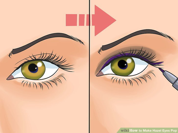 How To Do Makeup For Hazel Eyes How To Make Hazel Eyes Pop 10 Steps With Pictures Wikihow