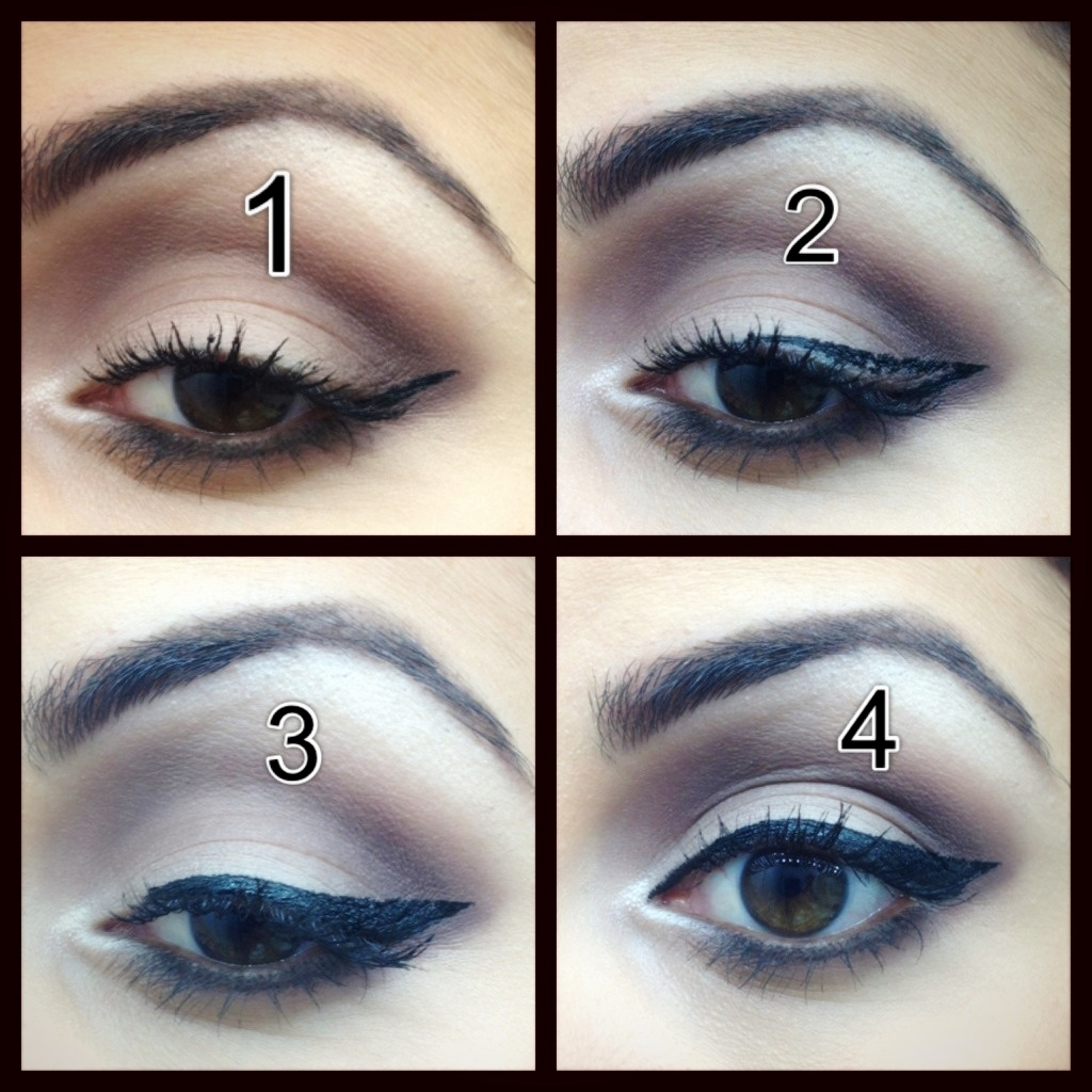 How To Do My Eye Makeup How To Do Winged Eye Liner Makeup Sharona