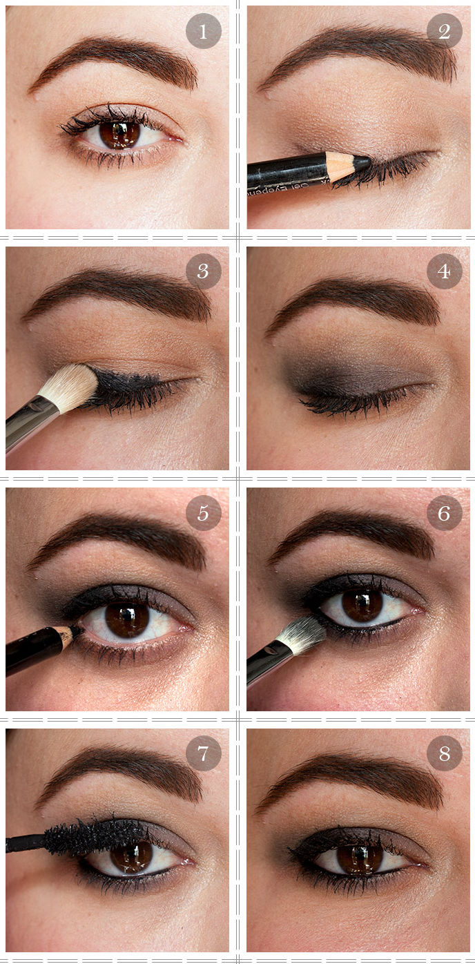 How To Do Perfect Eye Makeup Smokey Eye Makeup Tutorial Indian Beauty Tips