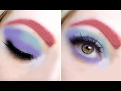 Little Mermaid Eye Makeup Ariel The Little Mermaid Disney Inspired Makeup Tutorial Youtube