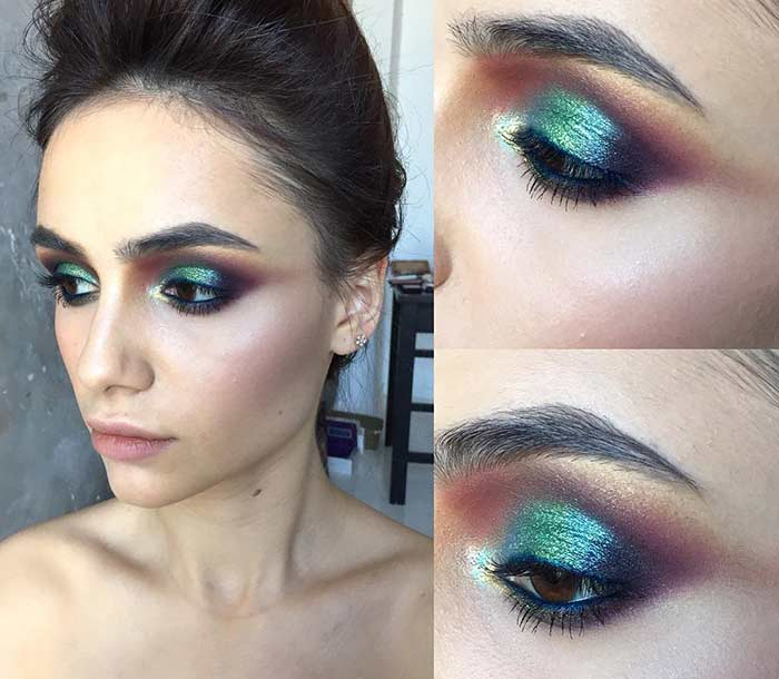 Little Mermaid Eye Makeup Make Your Hazel Eyes Pop With These 10 Stunning Eyeshadow Looks