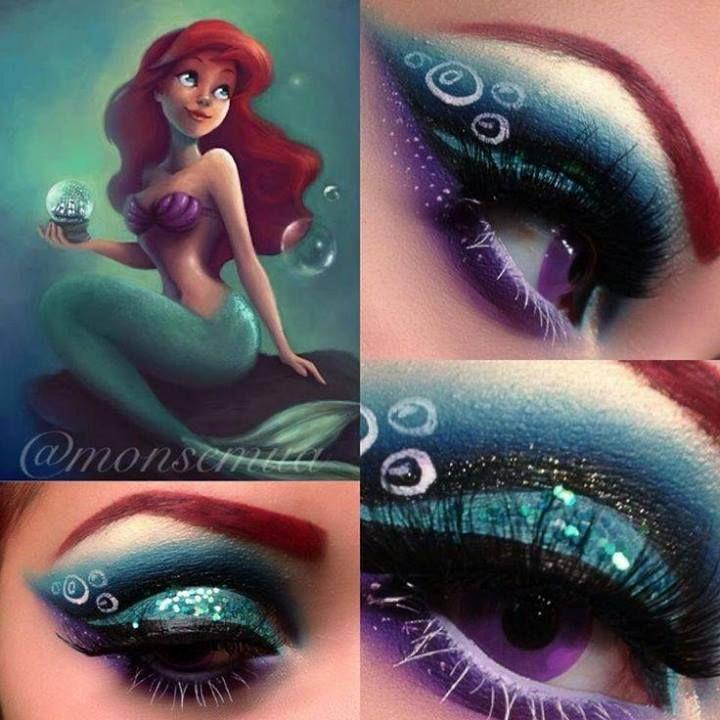 Little Mermaid Eye Makeup The Little Mermaid Eyeshadow 2800522 Weddbook